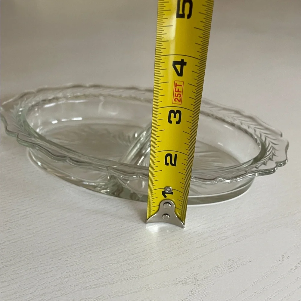 Vintage Starburst Relish Serving Dish